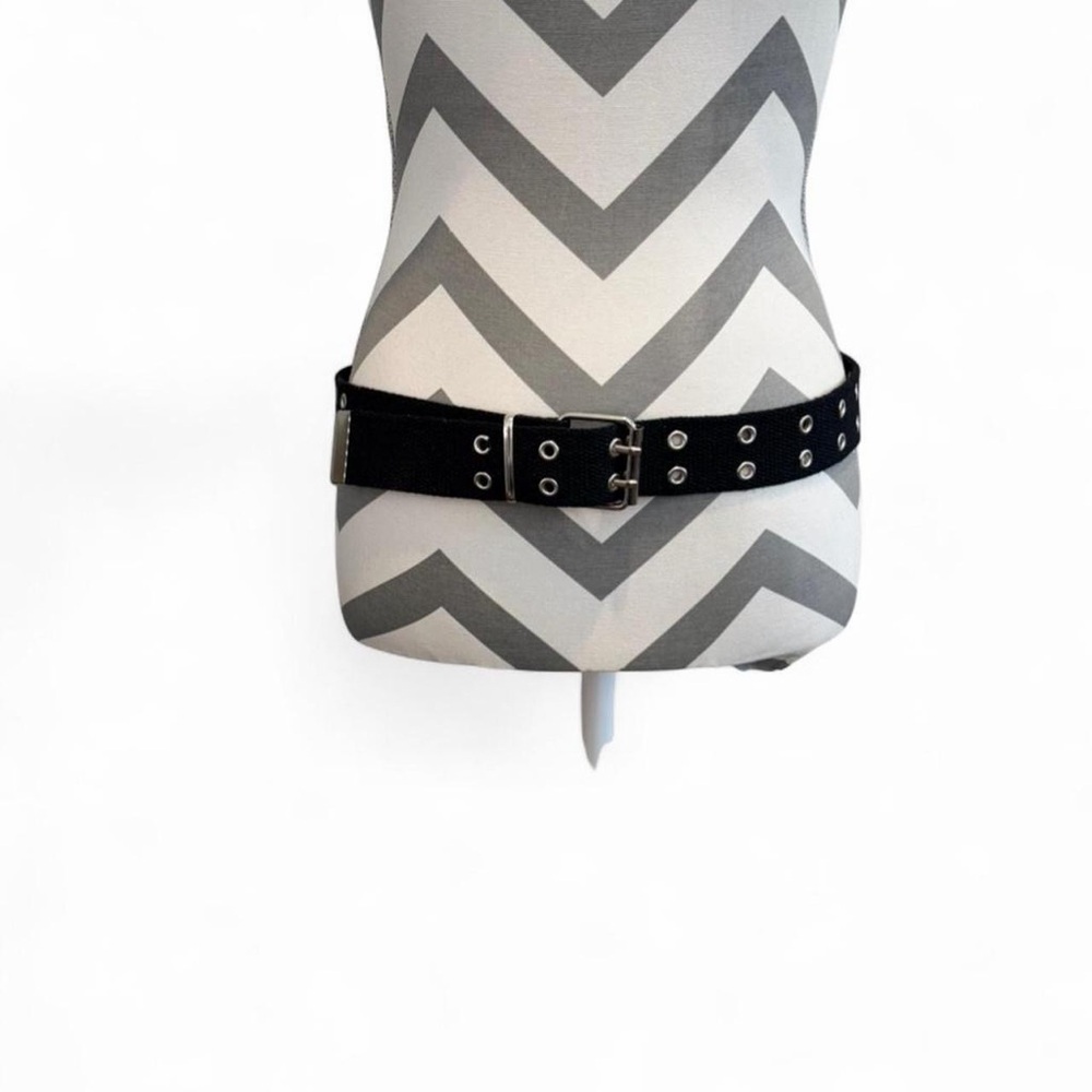 Black Belt w/ Silver Grommets